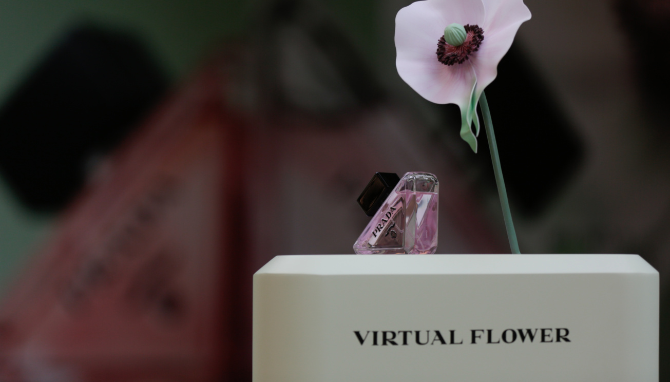 Prada brings floral fragrance to Oberhausen